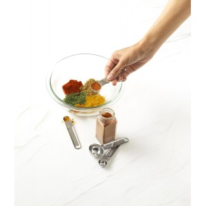 Classic Set of 4 Stainless Steel Measuring Spoons