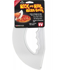 Rock and Roll Pizza Cutter, Plastic, Non...