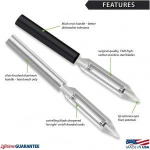 Rada Cutlery Vegetable Peeler (R132), 1.75