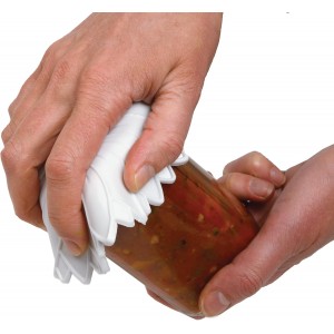 NORPRO Non-Slip Rubber Jar Opener, 1 EA, White