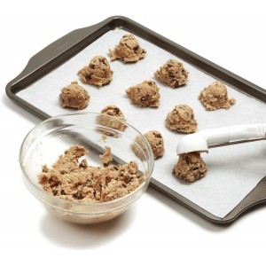 Norpro Ice Cream and Cookie Scoop, White