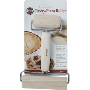 Norpro Wood Pastry/Pizza Roller 4in/10cm