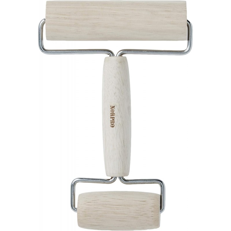 Norpro Wood Pastry/Pizza Roller 4in/10cm