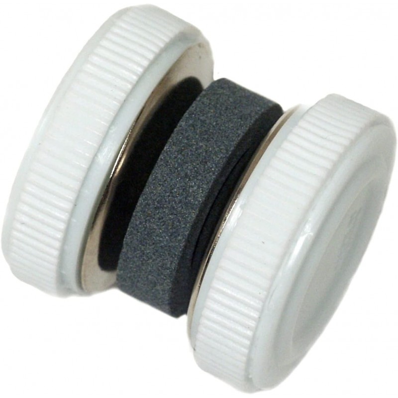 Chef Craft 20494 Knife Sharpener, White, 1.75