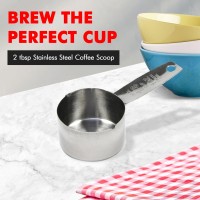 Chef Craft Select Coffee Measurer, 4 inch 2 tbsp, Stainless Steel