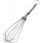Chef Craft Classic Sturdy Whisk, 8 Inch, Chrome