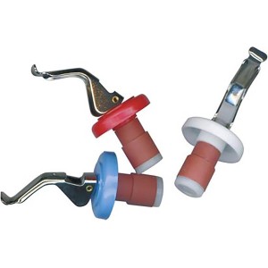 Norpro 288 Bottle Stopper, 3 Piece, Multicolored