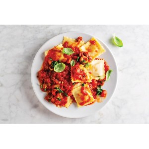 Fantes Ravioli Maker Stamp Set, Square Stamp with Wooden Handle and Fluted Edge, 2.75-Inch, The Italian Market Original since 1906