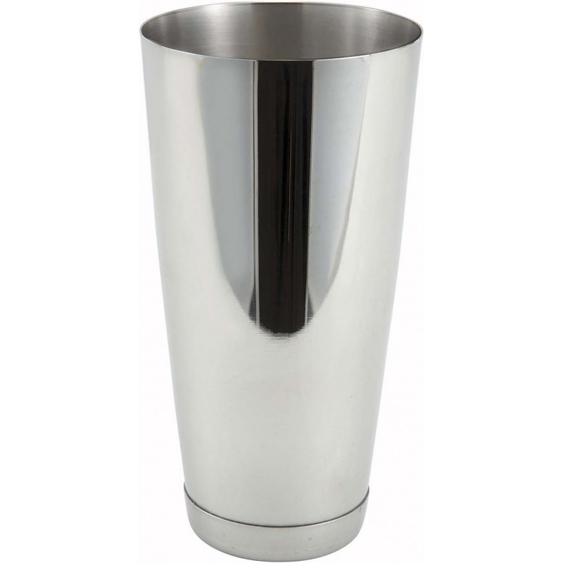 Winco - BS-30 Winco Stainless Steel Bar Shaker, 30-Ounce, 1 Cup