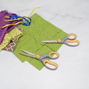 Westcott 8” Titanium Bonded Scissors with Adjustable Glide and Soft Handle, 2-Pack- Durable Multipurpose Scissors for Office, Home, and School Use, Sharp Precision Blades for Everyday Cutting