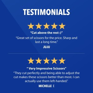 Westcott 8” Titanium Bonded Scissors with Adjustable Glide and Soft Handle, 2-Pack- Durable Multipurpose Scissors for Office, Home, and School Use, Sharp Precision Blades for Everyday Cutting