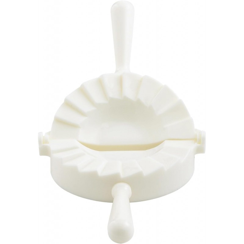 Helen's Asian Kitchen Dumpling Press, BPA Free,White,4-Inch Diameter,97015