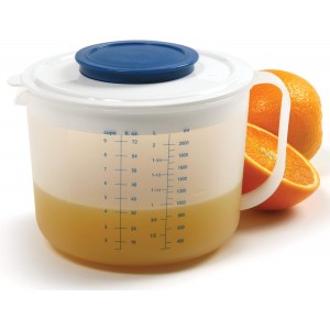 Norpro Mixing Jug with Measures, 9-Cup, One Size, Blue
