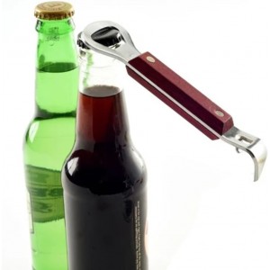 Norpro, Brown Can Punch Bottle Opener, 3