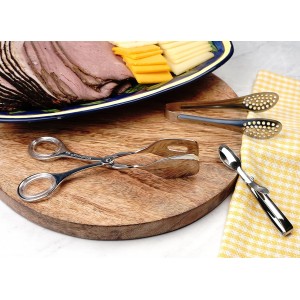 RSVP Endurance Small Stainless Steel Serving Tongs