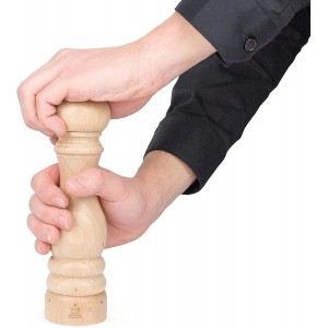 u'Select manual pepper mill in natural wood, 22 cm