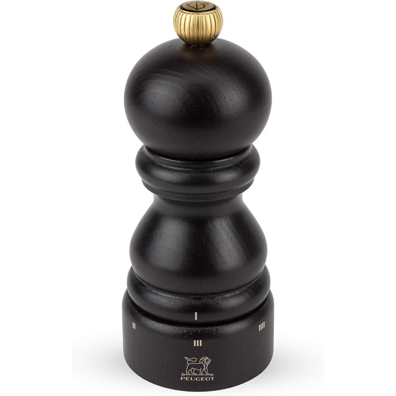 Pepper Mill, u'Select, Wood, Chocolate Finish, 12 cm - 5 in