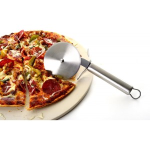 Norpro Stainless Steel Pizza Wheel, 3.25in/8cm