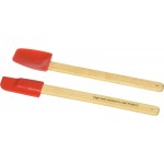 Norpro - 3000R Norpro 2-Piece Mini Spatula Set, Red