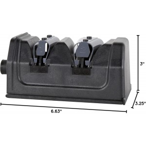 Chef'sChoice 20-Degree Sharpening Module For 2000 Professional Commercial Electric Knife Sharpener With 100-Percent Diamond Abrasives And Precision Angle Guides, 2-Stage, Black