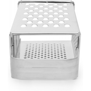 Norpro Stainless Steel Grater, Silver