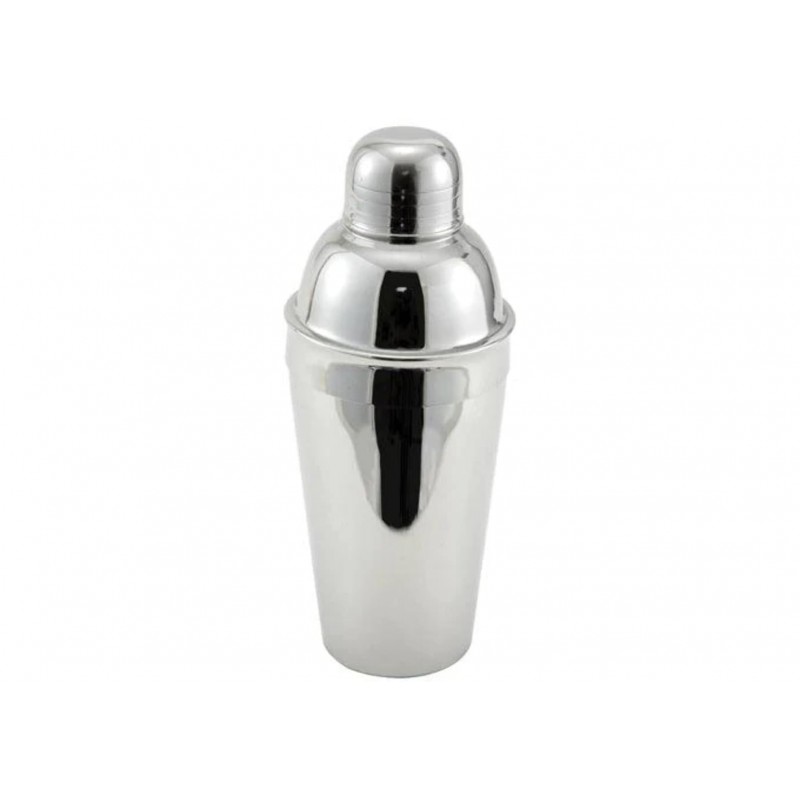 Winco 16 Oz Deluxe Bar Shaker, 3-Pc Set, SS