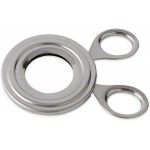 RSVP International Endurance Kitchen Tool Collection Durable & Easy to Clean, Dishwasher Safe, Egg Topper, Stainless Steel