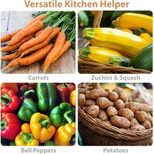 Joie Spud Dude Potato Brush, Vegetable and Fruit Scrubber, Produce Cleaner, Cute Kitchen Gadget, Dishwasher Safe