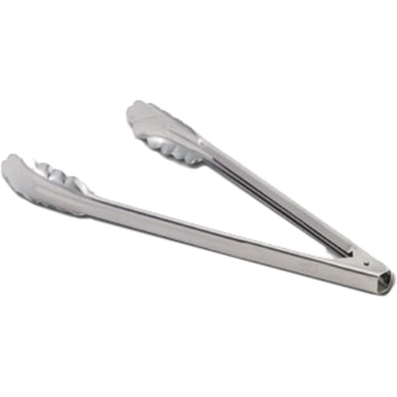Vollrath Company Utility Tong, 12-Inch, Silver