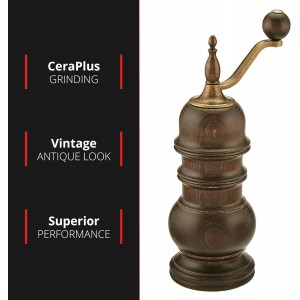Zassenhaus Speyer 5.1-Inch Dark Stained Beech Pepper Mill