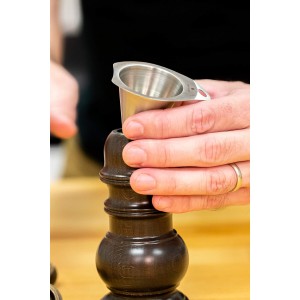 Zassenhaus Speyer 5.1-Inch Dark Stained Beech Pepper Mill