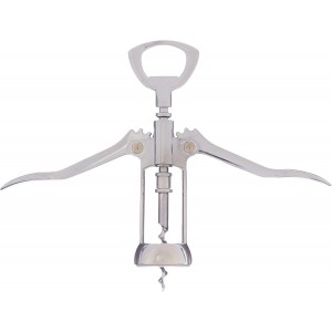 Stanton Trading Stanton Wing Corkscrew Wine Opener (1), 8-Inch, chrome