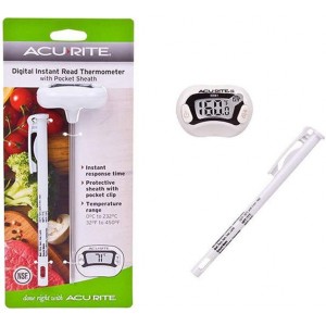 Chaney Acu-Rite Digital Instant Read Thermometer, 00681