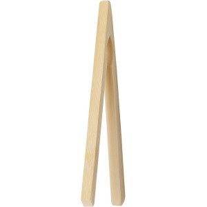 HIC Kitchen Toast Tongs, Natural Bamboo,...