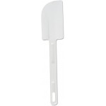 Rubbermaid Commercial Products Cold Temperature Scraper Spatula, White, 9.5 Inch, Clean-Rest Design