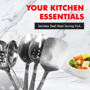 Chef Craft Select Meat Serving Fork, 13 inch, Stainless Steel