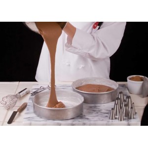 Winco 10 3-Inch Aluminum Winware Layer Cake Pan