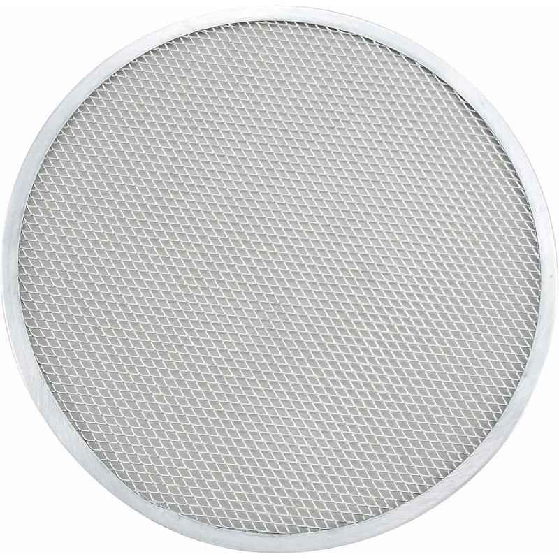 Winco Winware 16-Inch Seamless Aluminum Pizza Screen, 16 Inch