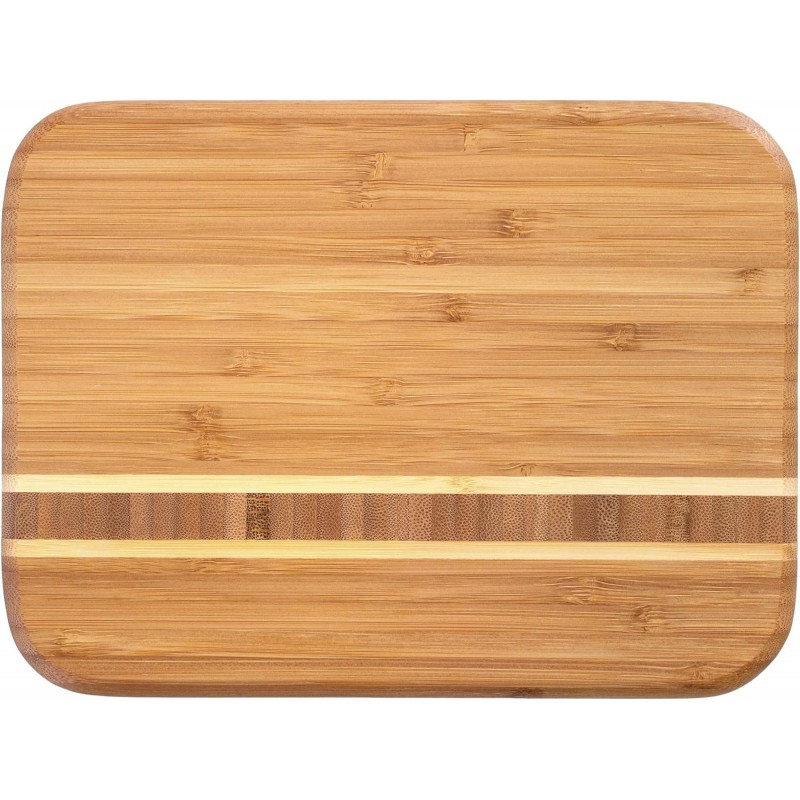Barbados Bamboo Wood Cutting Board, 9" x 6.5"