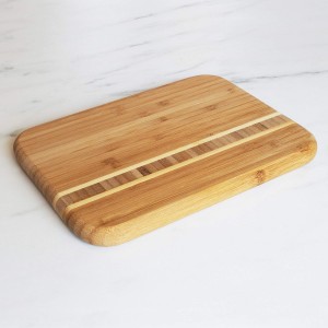 Barbados Bamboo Wood Cutting Board, 9" x 6.5"