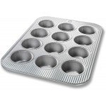 USA Pan Bakeware Muffin Pan, 12-Well, Aluminized Steel