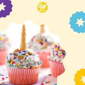 Wilton Gold Non-Stick 12 -Cup Muffin Pan, Cold-Rolled Steel Bakeware, Made without PFAS, 10.5 x 15 x 1.4 in, Packaging May Vary