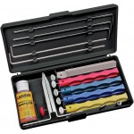 Lansky Professional Sharpening System with Coarse, Medium, Ultra Fine, and Serrated Medium Hones