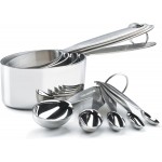 CUISIPRO Measuring Cup & Spoon Set SS