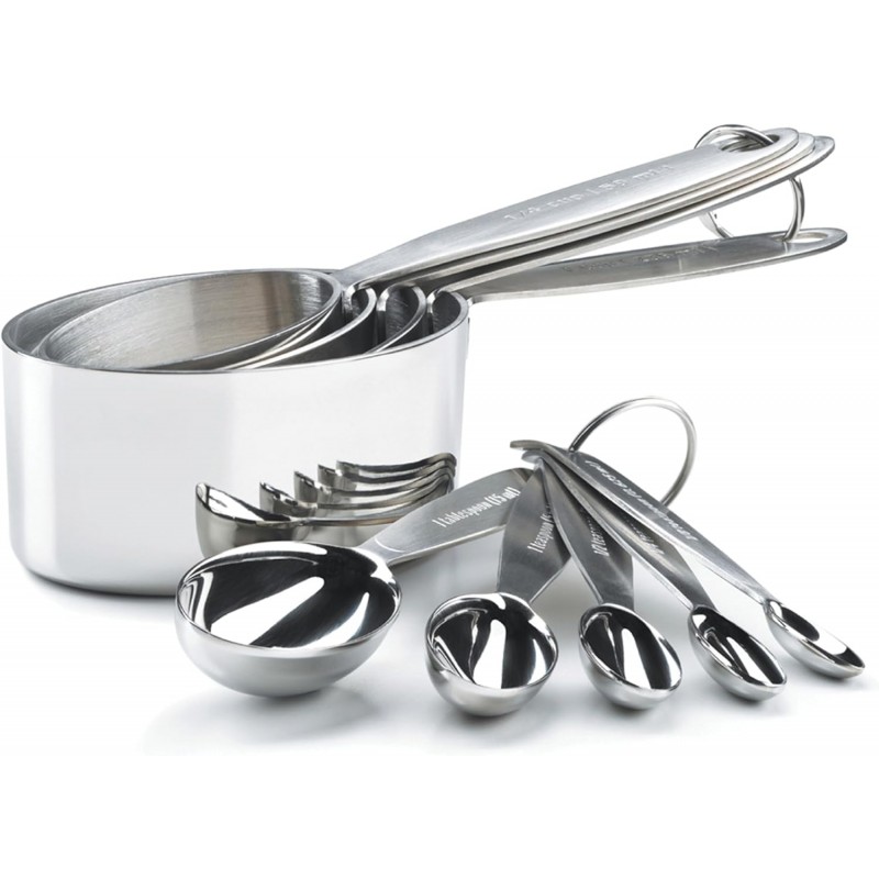 CUISIPRO Measuring Cup & Spoon Set SS