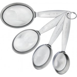 Cuisipro Stainless Steel Measuring Cup Set