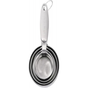 Cuisipro Stainless Steel Measuring Cup Set