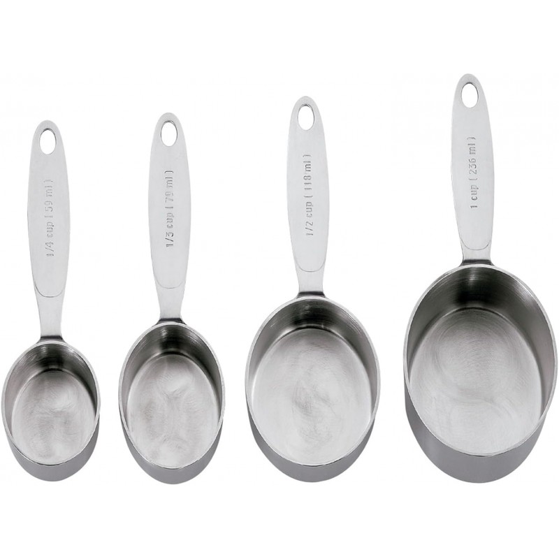 Cuisipro Stainless Steel Measuring Cup Set