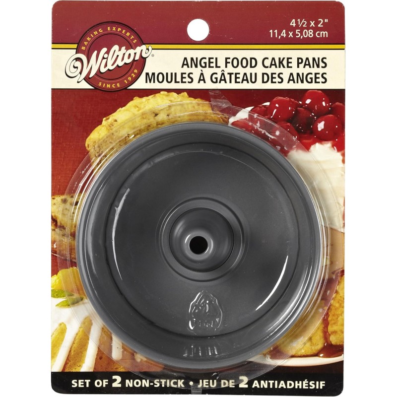 Wilton Angel Food Pans, Mini, Set of 2