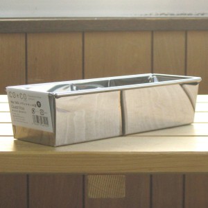 霜鳥製作所(Shimotori Corporation) Shimotoro Seisakusho Pound Cake Mold, Large, 18-0 Stainless Steel, Made in Japan 145